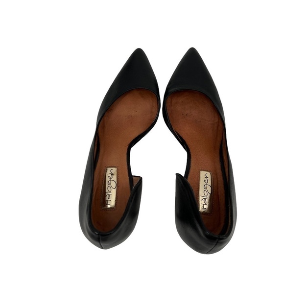 Halogen Black Pointed Toe D’Orsay Heels Size 7 Narrow Women's - Picture 5 of 11